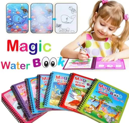 Kids magic water book