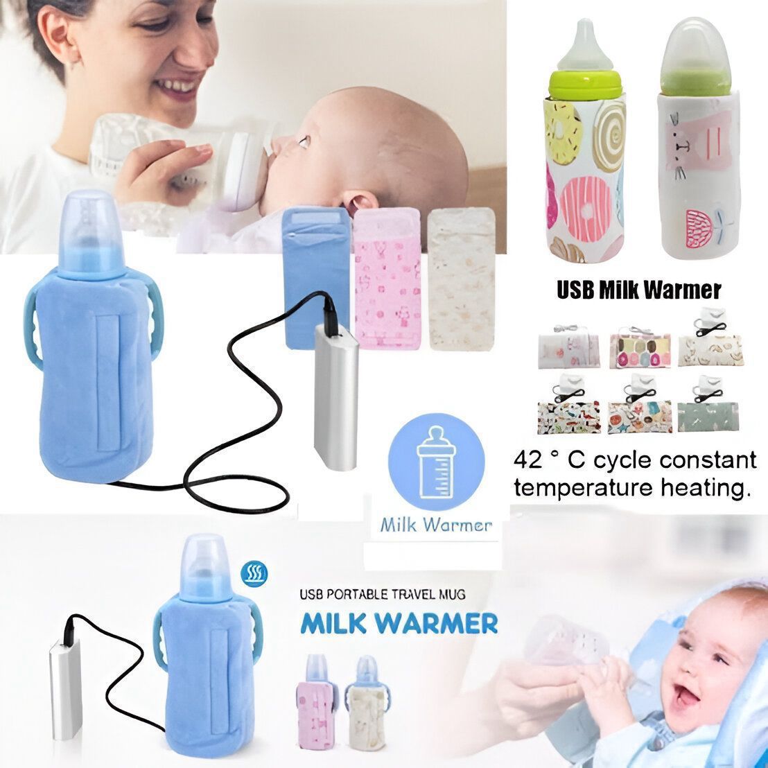 Baby feeder warmer